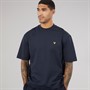 Lyle And Scott Vintage Herre Oversized 1874 T-shirt Dark Navy