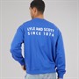 Lyle And Scott Vintage Herre Oversized 1874 Sweatshirt Midnight Blue
