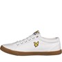 Lyle And Scott Vintage Mens Halket Canvas Pumps White
