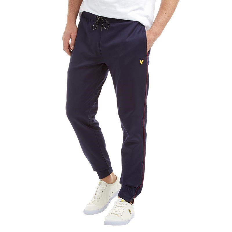 lyle and scott navy joggers