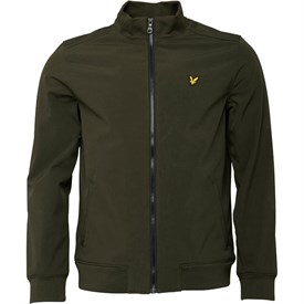 Lyle And Scott Vintage Męskie Kurtka Ciemny Zielony