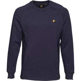 Lyle And Scott Vintage Męskie Sweter Granatowy