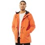 Lyle And Scott Vintage Mens Microfleece Parka Fox Orange