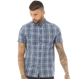 Lyle And Scott Vintage Heren Check Overhemd Met Korte Mouwen Geruit Blauw lyle and scott vintage kopen in de aanbieding Lyle And Scott Vintage Heren Check Overhemd Met Korte Mouwen Geruit Blauw lyle and scott vintage kopen in de aanbieding
