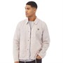Lyle And Scott Vintage Męskie Coach Kurtka Blady Liliowy