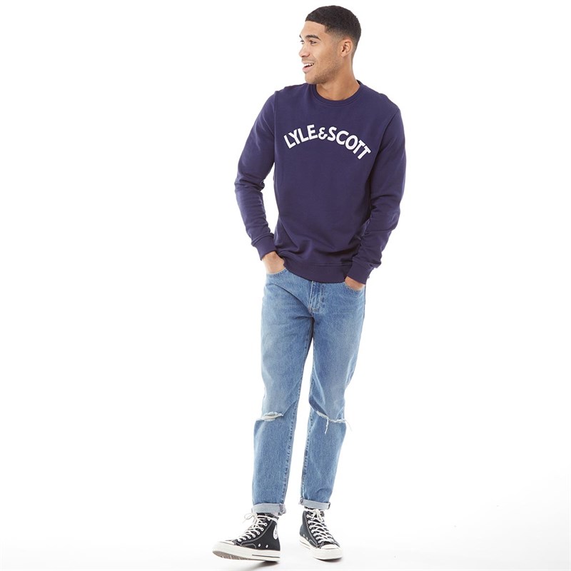 lyle & scott logo sweatshirt