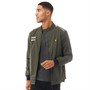 Lyle And Scott Vintage Mens Ultra Stretch Run Jacket Deep Spruce/Camo