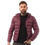 Lyle And Scott Vintage Mens Lightweight Puffer Jacket Burgundy