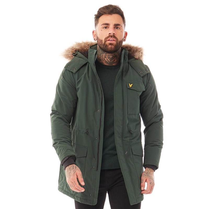 Lyle and scott microfleece parka online