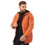 Lyle And Scott Vintage Męskie Kurtka Przypalony Pomarańczowy
