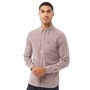 Lyle And Scott Vintage Mens Slim Fit Gingham Long Sleeve Shirt Burgundy/White