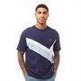 Lyle And Scott Vintage Mens Archive Panel T-Shirt Z99 Navy