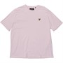 Lyle And Scott Vintage Mens Crew Neck T-Shirt Z582 Strawberry Cream