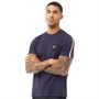 Lyle And Scott Vintage Mens Taped T-Shirt Z99 Navy
