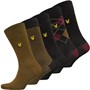 Lyle And Scott Vintage Heren Harold Sokken Multi