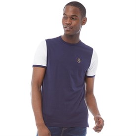 Luke 1977 Heren Ringer T Shirt Marineblauw luke 1977 kopen in de aanbieding Luke 1977 Heren Ringer T Shirt Marineblauw luke 1977 kopen in de aanbieding