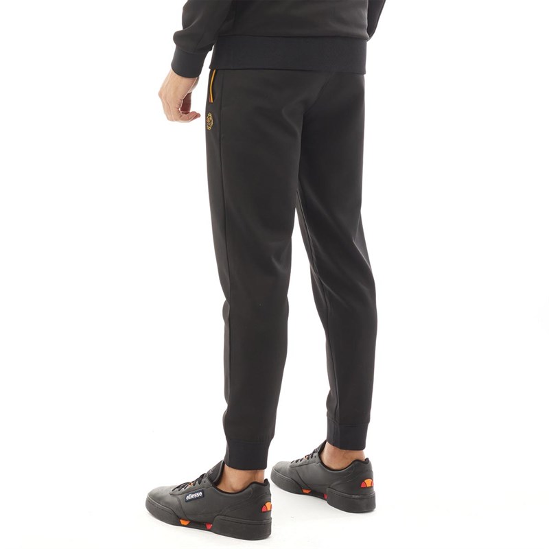 LUKE 1977 Męskie Club Natico Sport Spodnie Joggingu Czarny