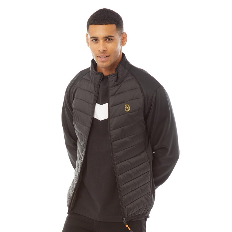 Buy LUKE 1977 Mens Carlsemp Fleece Jacket Black