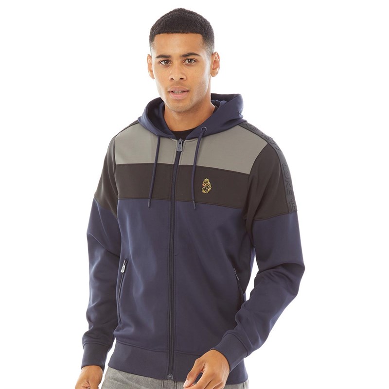LUKE 1977 Mens Baldur Hoodie Navy