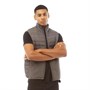 LUKE 1977 Mens Mr Bubbla Gillette Gilet Grey Marl