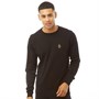 LUKE 1977 Mens Gerard 3 Crew Neck Knitted Jumper Black