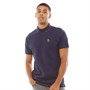 LUKE 1977 Mens Ricky Pique Polo Navy