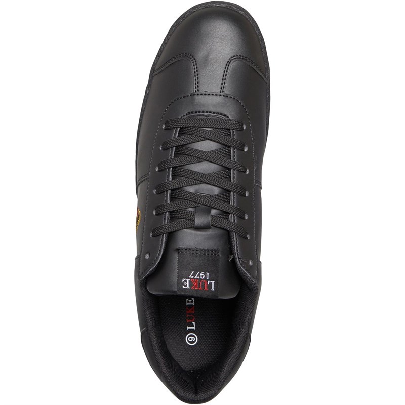 luke 1977 black trainers