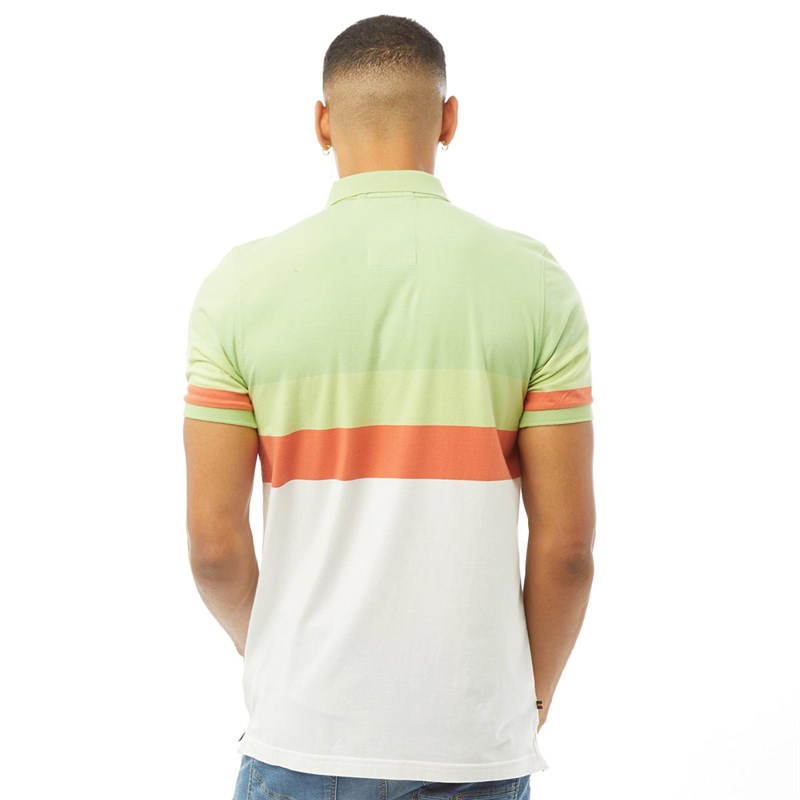 LUKE 1977 Męskie Shuffle Koszulka Polo Lekki Zielony