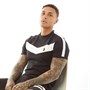 LUKE 1977 Herren Calvia Chevron T-Shirts Schwarz