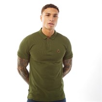 LUKE 1977 Mens Williams Polo Khaki B