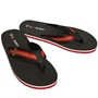 LUKE 1977 Mens Benn Flip Flops Black/Red/Gold