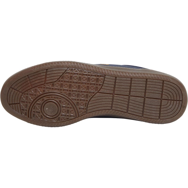 LUKE 1977 Mens Berg Trainers Navy/Red