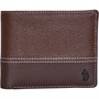 LUKE 1977 Mens 100% Leather Volcomber Wallet Brown