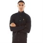 LUKE 1977 Mens Mil Trays Button Knitted Cardigan Black B
