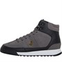 LUKE 1977 Mens Glyder Hi Top Trainers Grey/Black/White