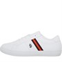 LUKE 1977 Mens Kenilworth 22 Trainers White/Red