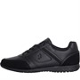 LUKE 1977 Mens Groves Trainers Black Mono
