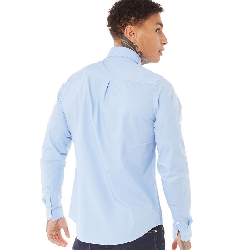 LUKE 1977 Mens Telford Long Sleeve Shirt Sky