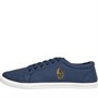 LUKE 1977 Mens Cullen Canvas Pumps Navy