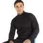LUKE 1977 Mens Sepang 1/4 Zip Sweatshirt Black
