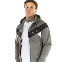 LUKE 1977 Mens Baldur Hoodie Charcoal B