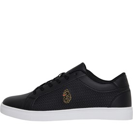 Luke store black trainers