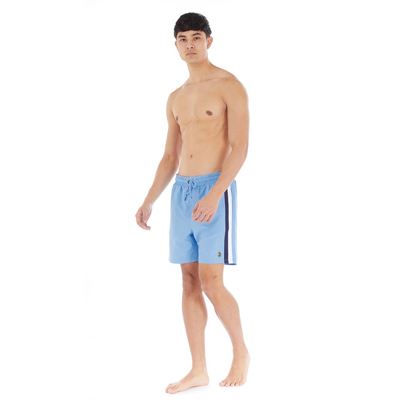 LUKE 1977 Mens Cabo San Swim Shorts Atlantic Blue