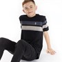 LUKE 1977 Boys Brazilia T-Shirt Black/Charcoal/Light Grey