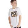 LUKE 1977 Boys Tigerstripe T-Shirt White