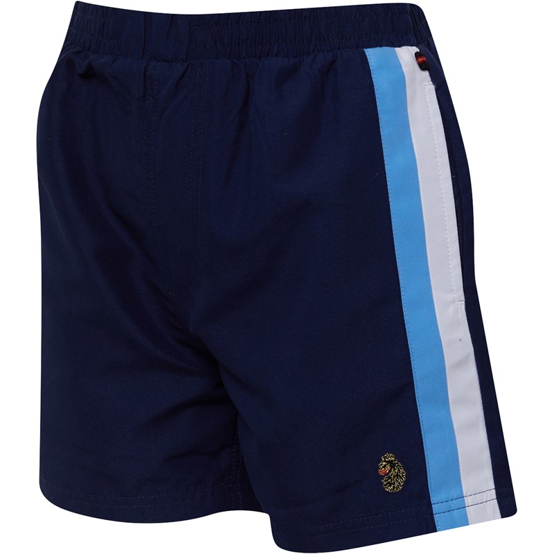 LUKE 1977 Boys Cabo San Swim Shorts Navy