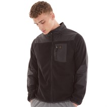 LUKE 1977 Mens Nevis Fleece Jacket Black