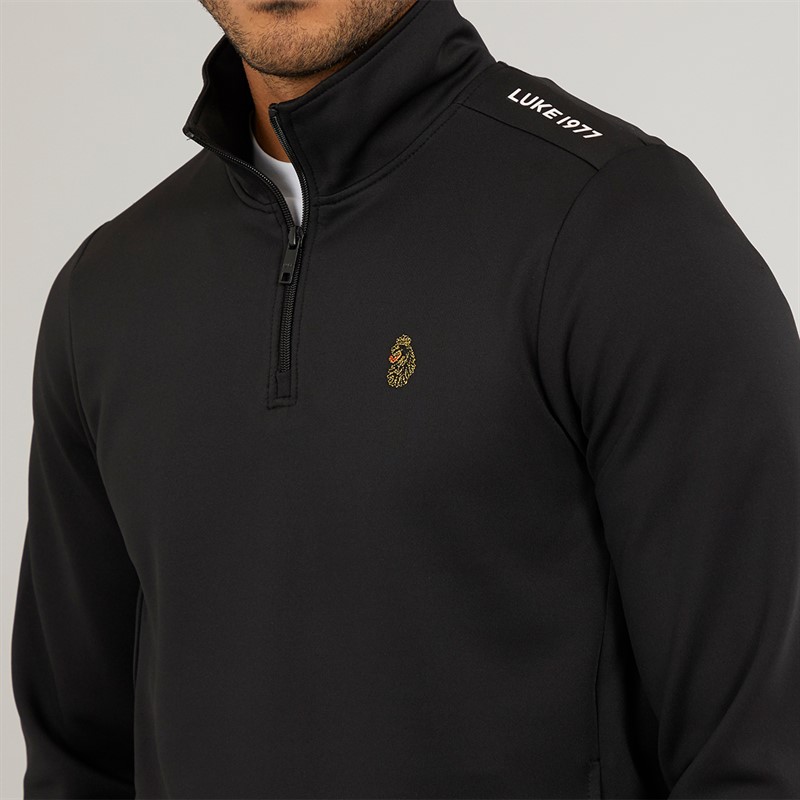LUKE 1977 Mens TTPQR Tracksuit Black