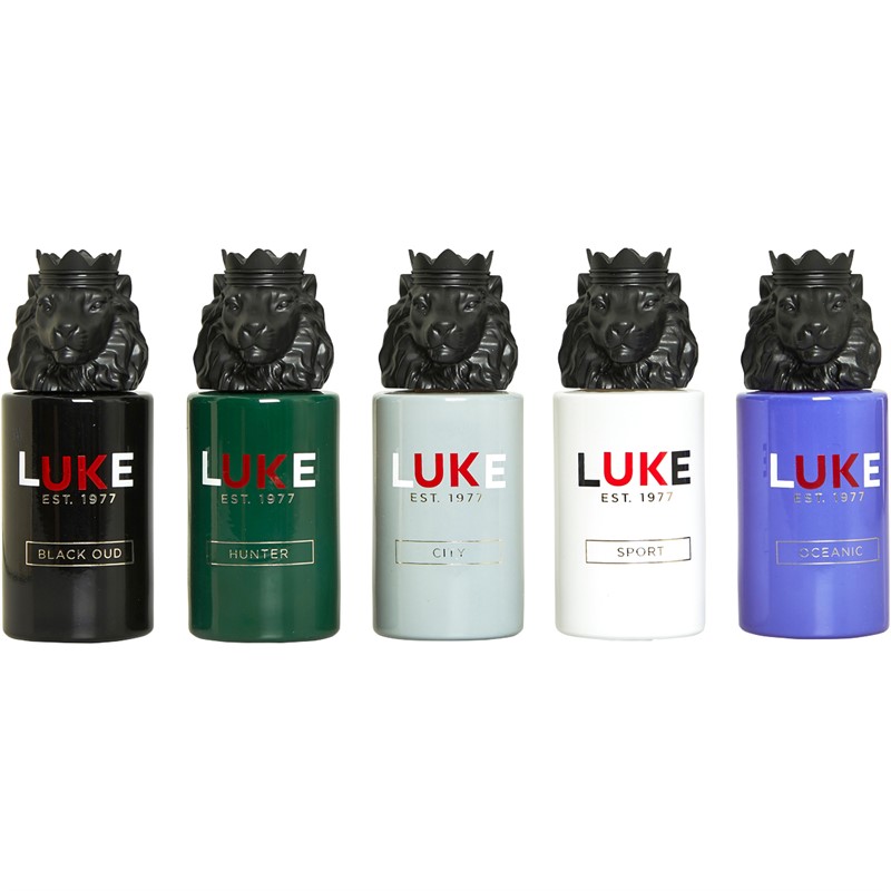 LUKE 1977 Mens Five Mini Fragrance Gift Set Multi