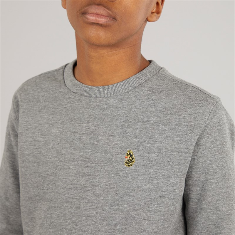 LUKE 1977 Boys The Runner Sweatshirt Grey